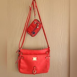 Style&Co Red Bag & Lug Wallet